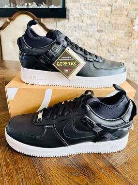 Nike x Undercover Air Force 1 Low SP Gore-Tex Black (DQ7558-002) SZ 10.5 Men